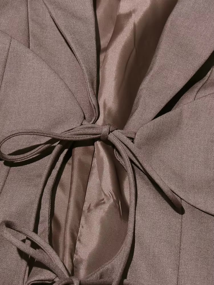 Mina Twisted Blazer