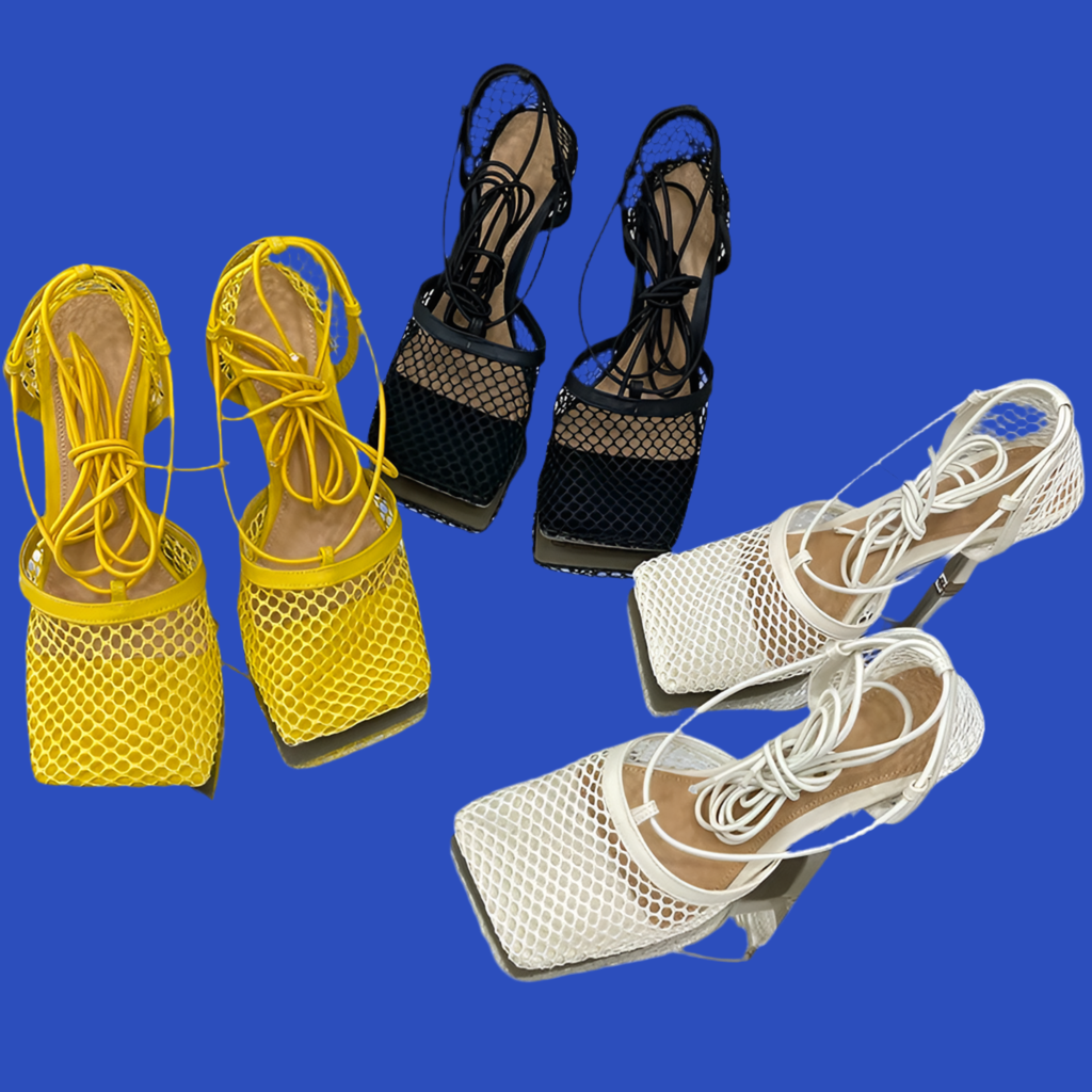 Bahami Mesh Strap Heel