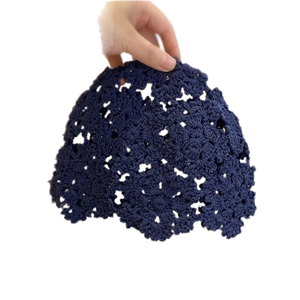 Kya Crochet Flower Beanie