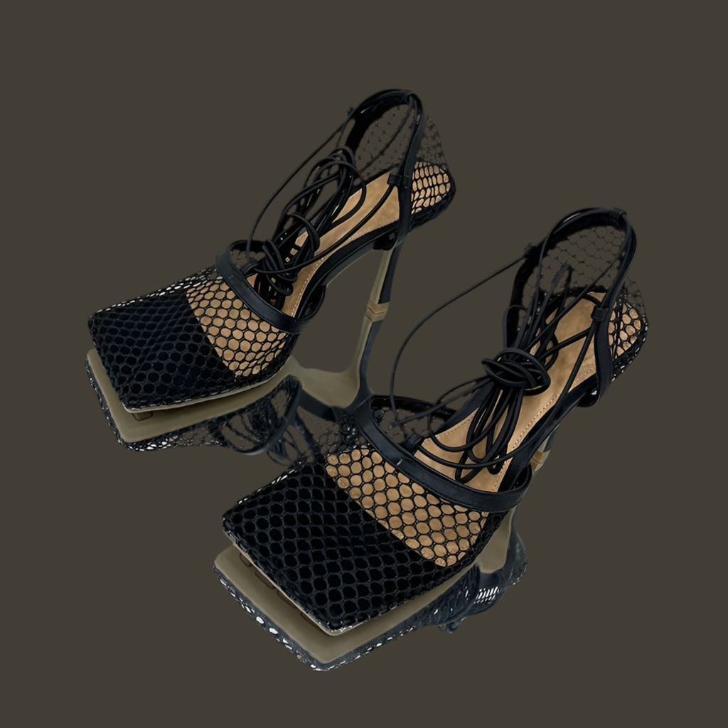 Bahami Mesh Strap Heel