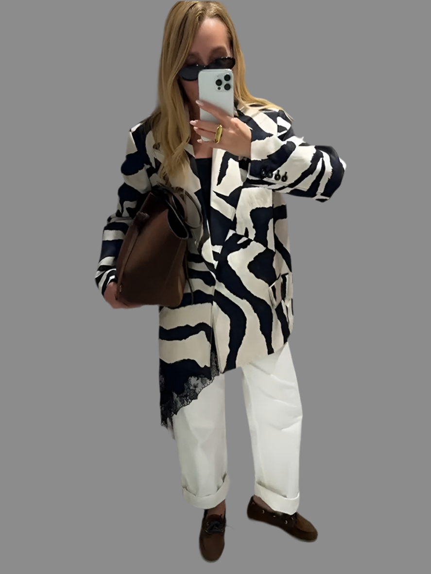 Teila Zebra Tunic