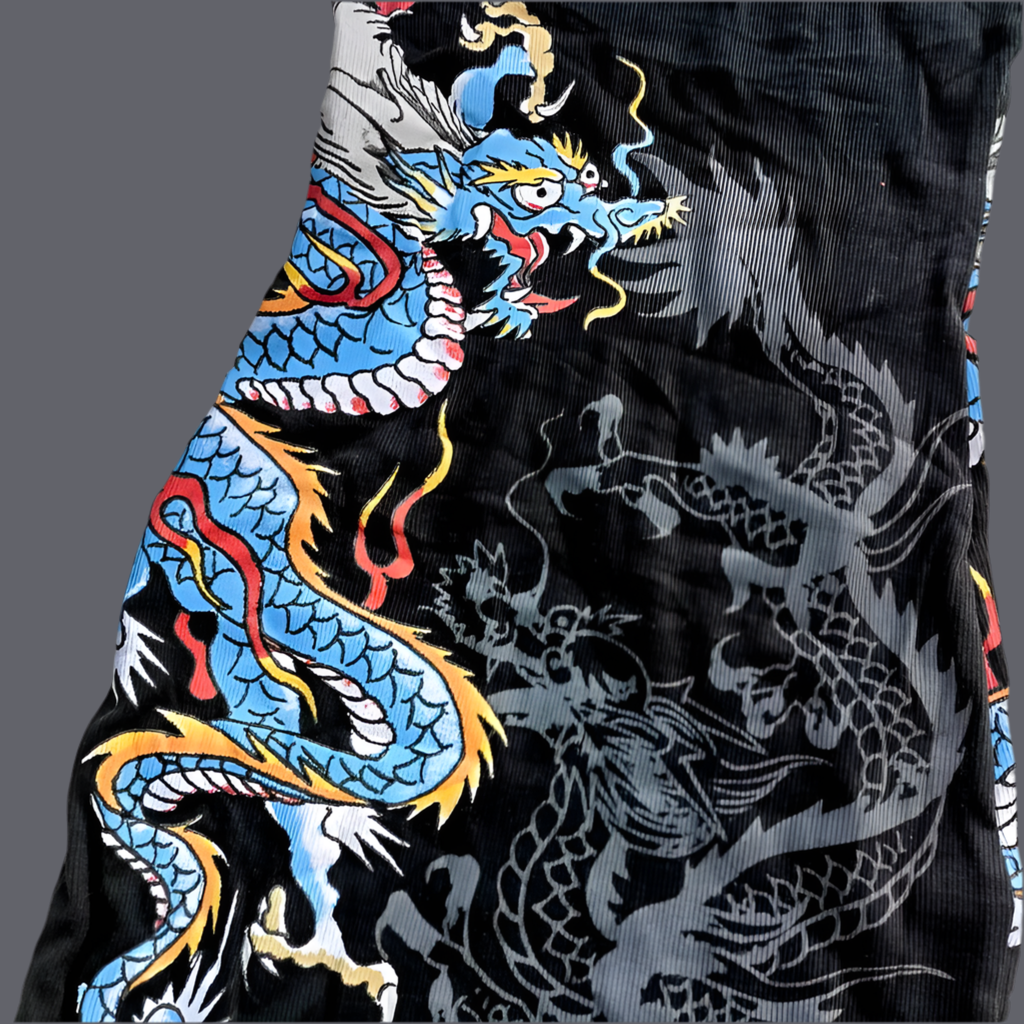 EdHardey Dragon Print Dress