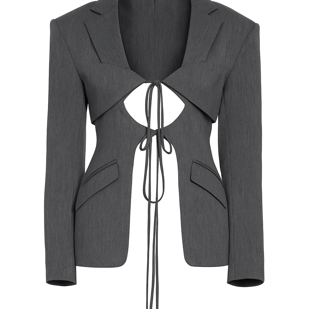 Mina Twisted Blazer