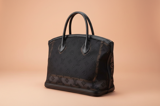 Limited Edition Louis Vuitton Lockit Transparence Monogram Tote