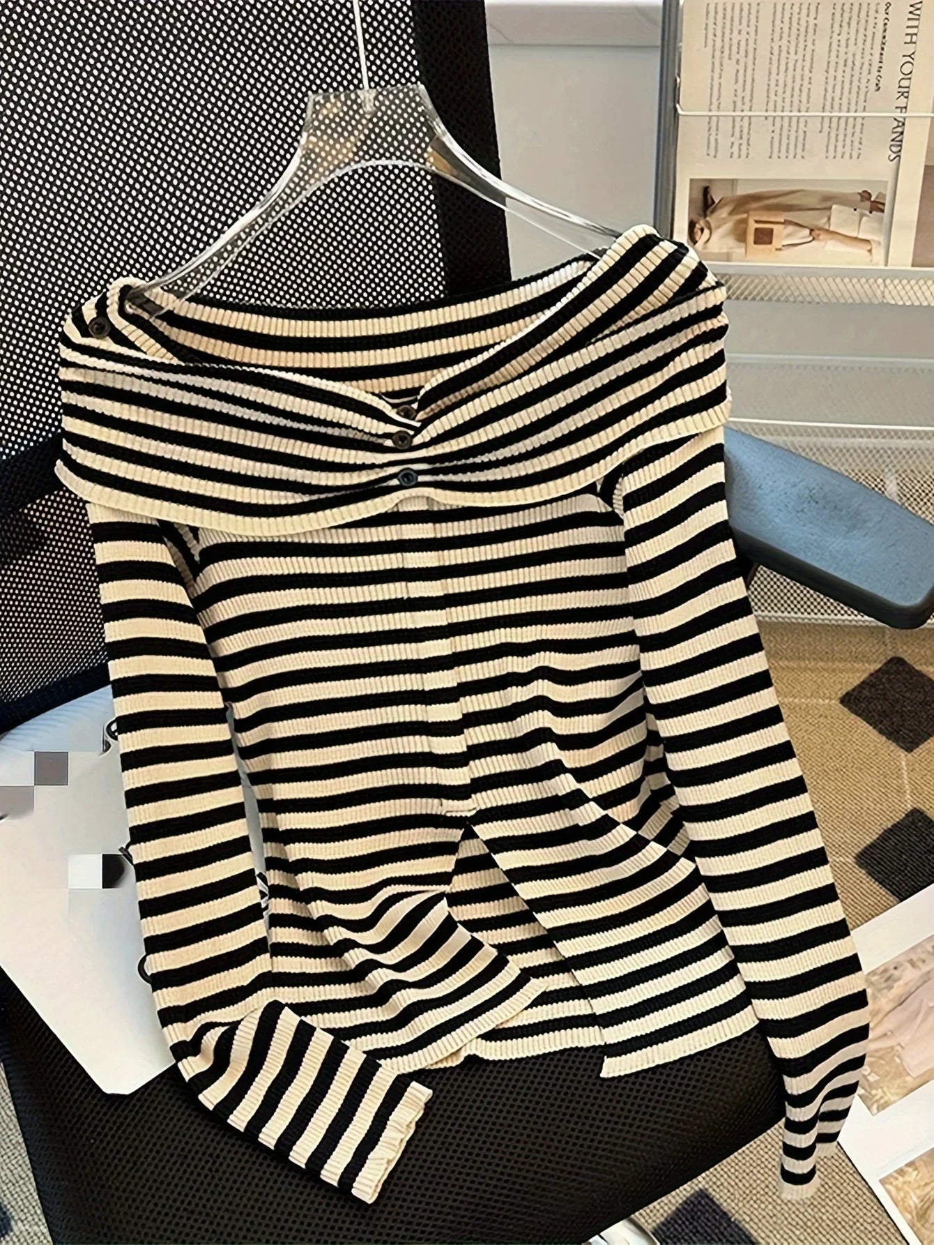 Harrieta Drop Shoulder Top
