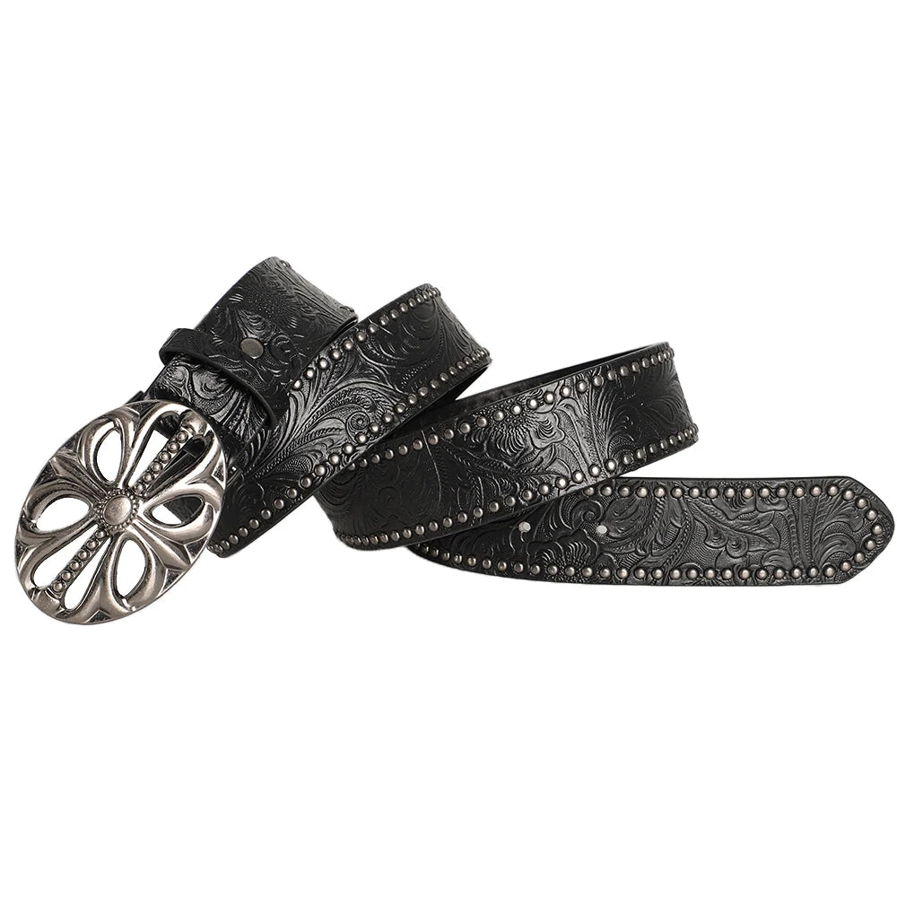 Spar Studded Buckle Belt