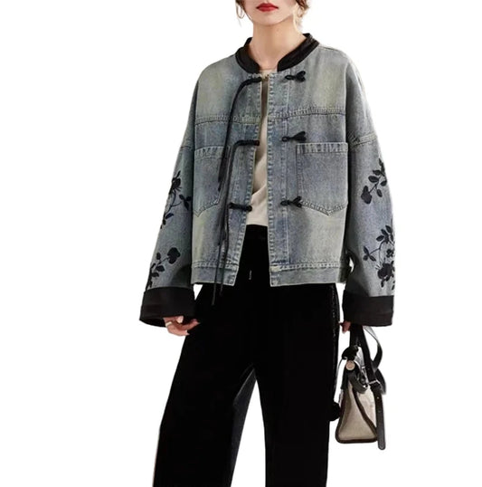 Trad Embellished Knot Overcoat