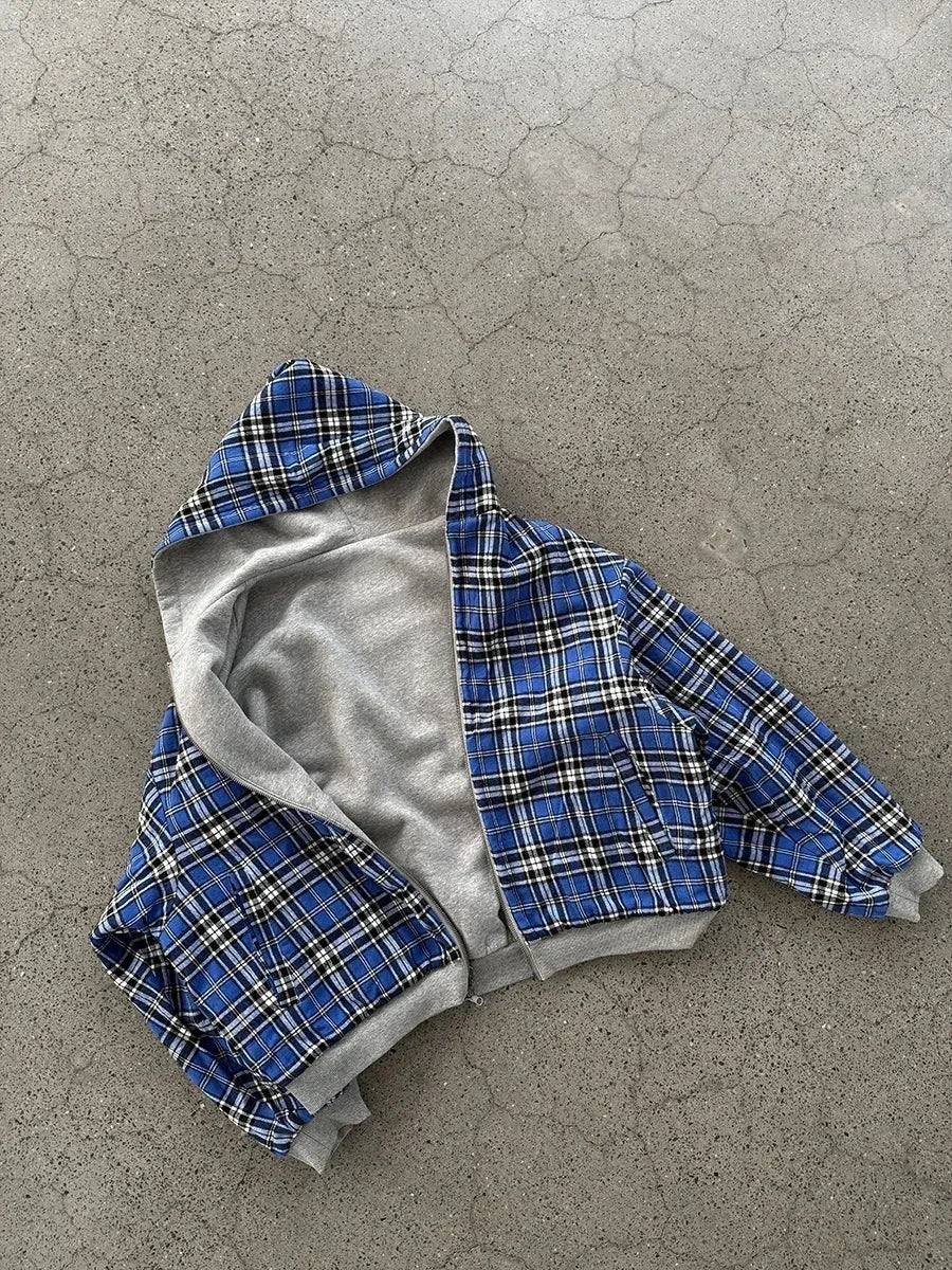 Reversible Flannel Zip