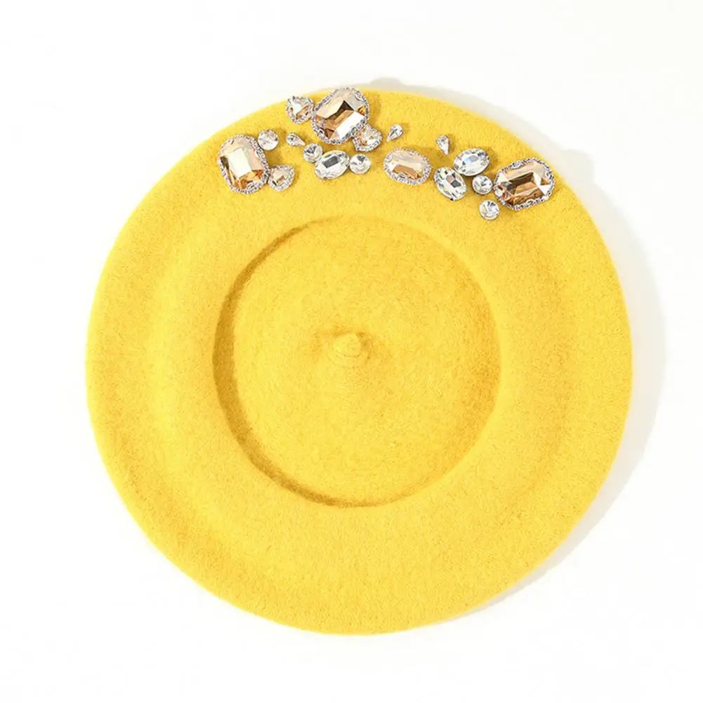 Pearled Wool Beret