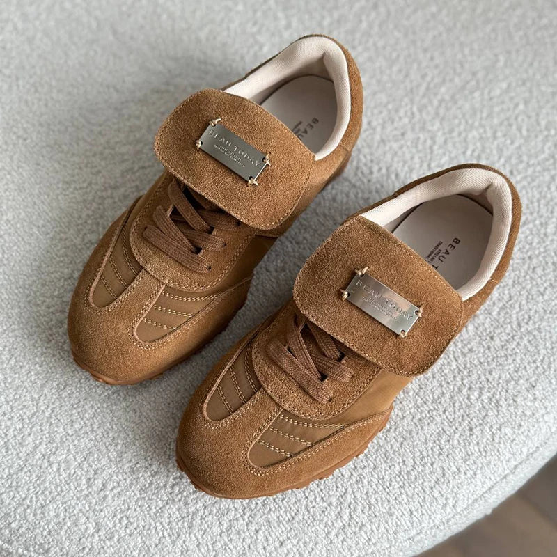 Macy Suede Trainers