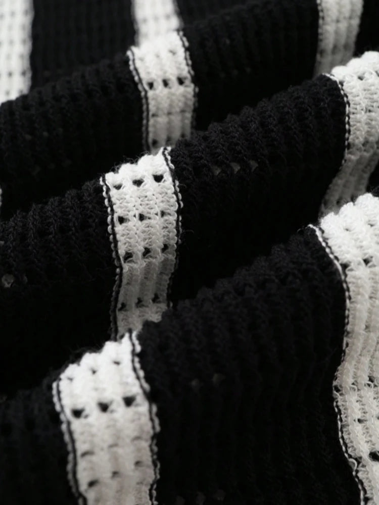 Kori Stripe Knit Polo
