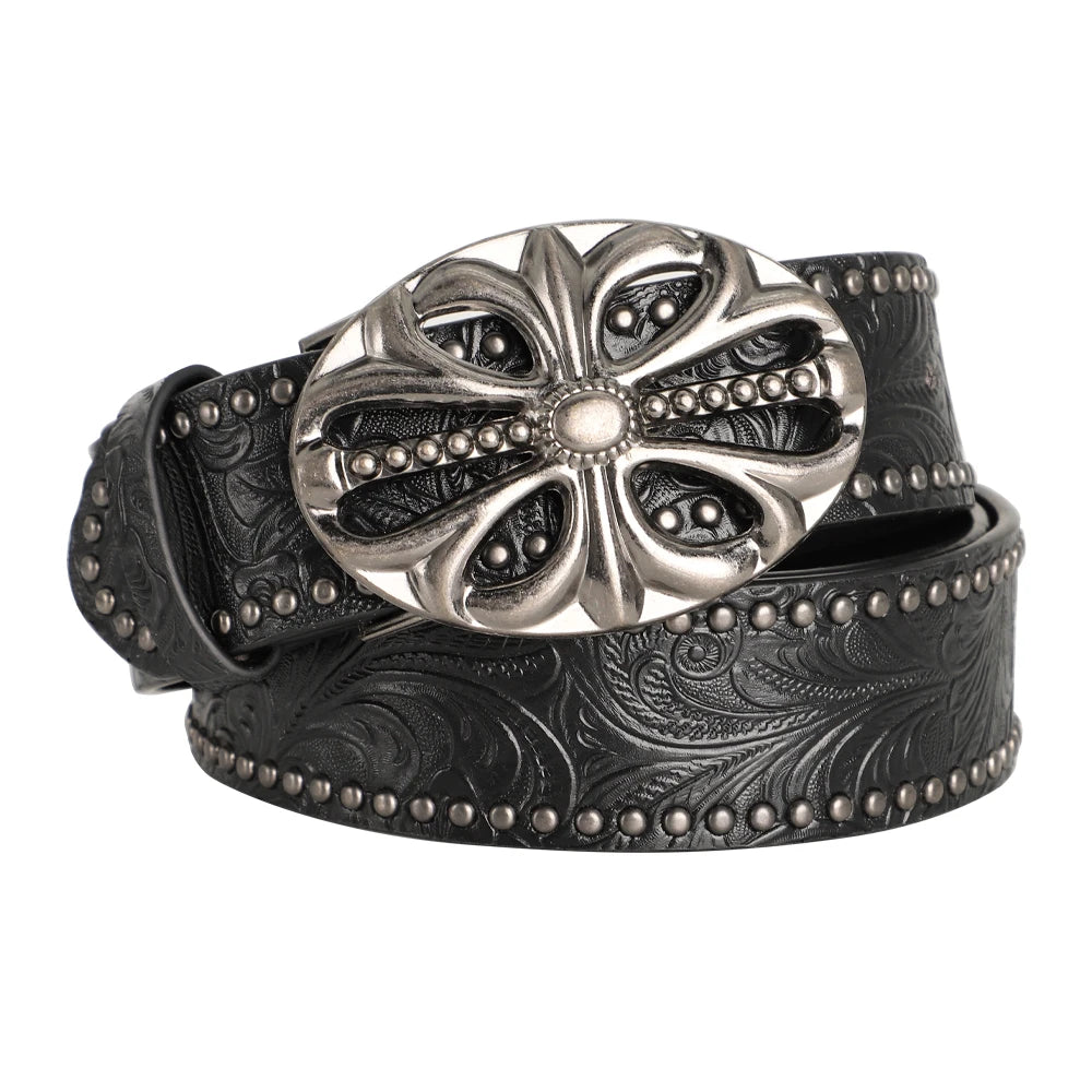 Spar Studded Buckle Belt