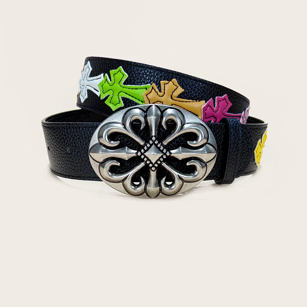 Kami Chrome Buckle Belt