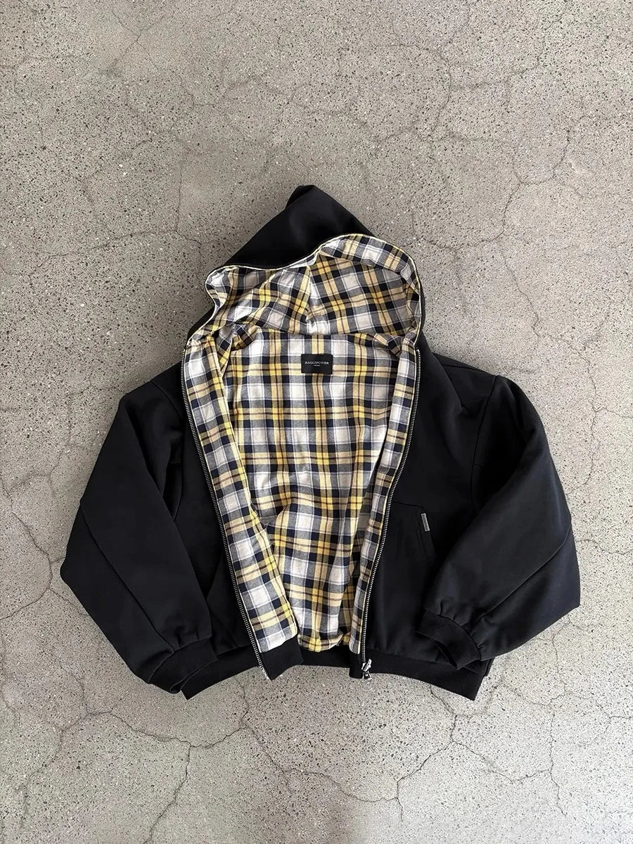 Reversible Flannel Zip