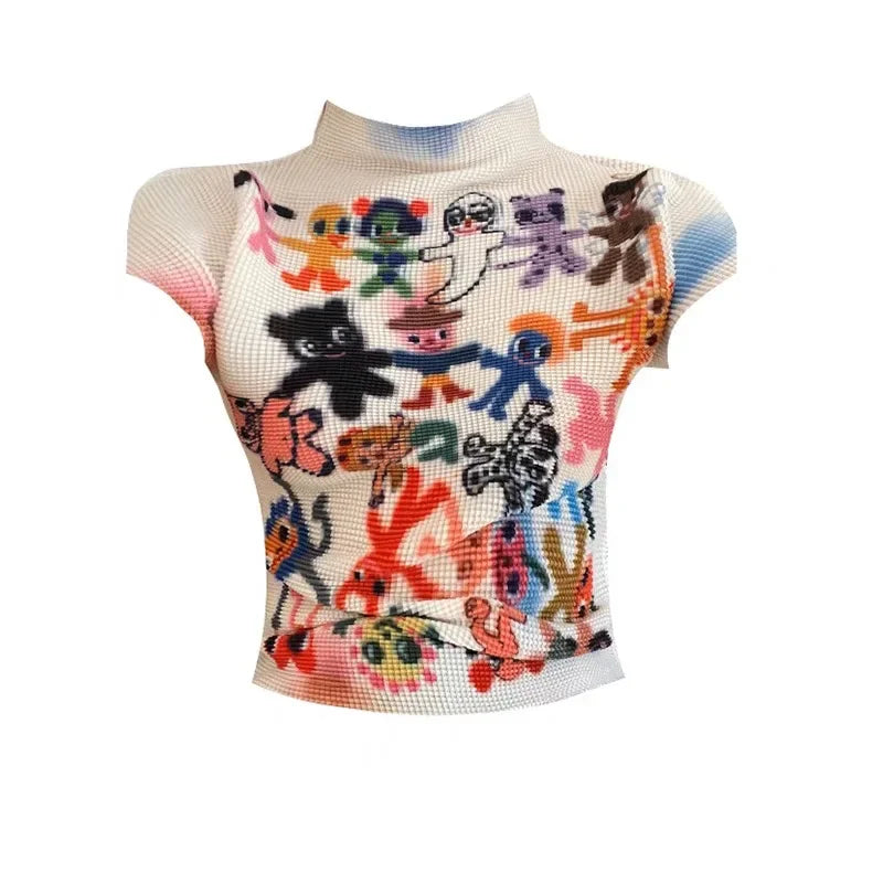 Veronica in Japan Mock Top