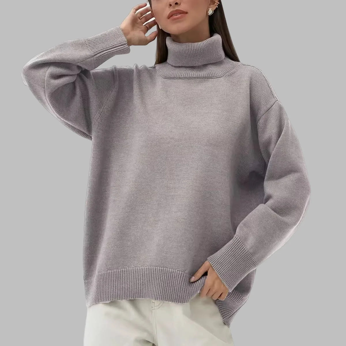 Wynie Mock Neck Knit