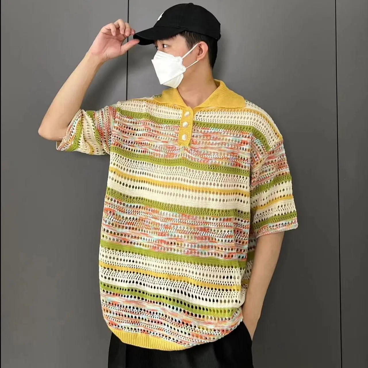 Junior Loose Knitted Polo