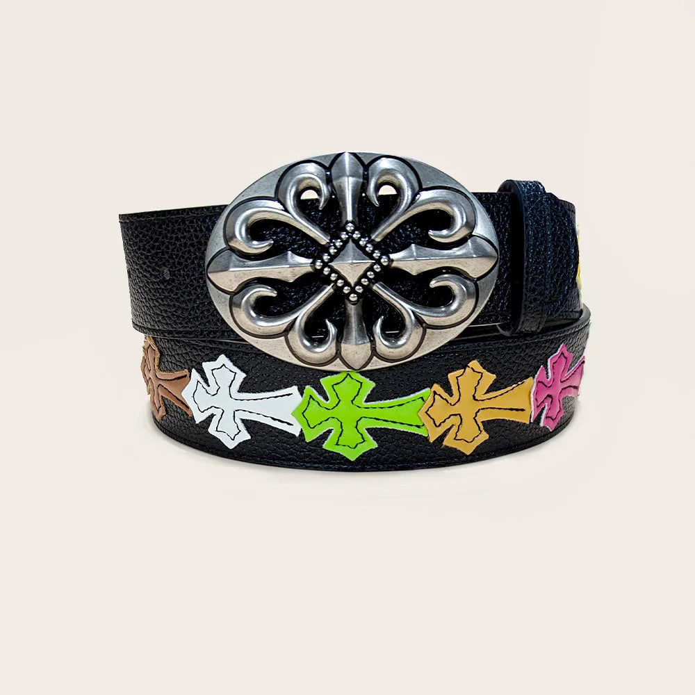 Kami Chrome Buckle Belt
