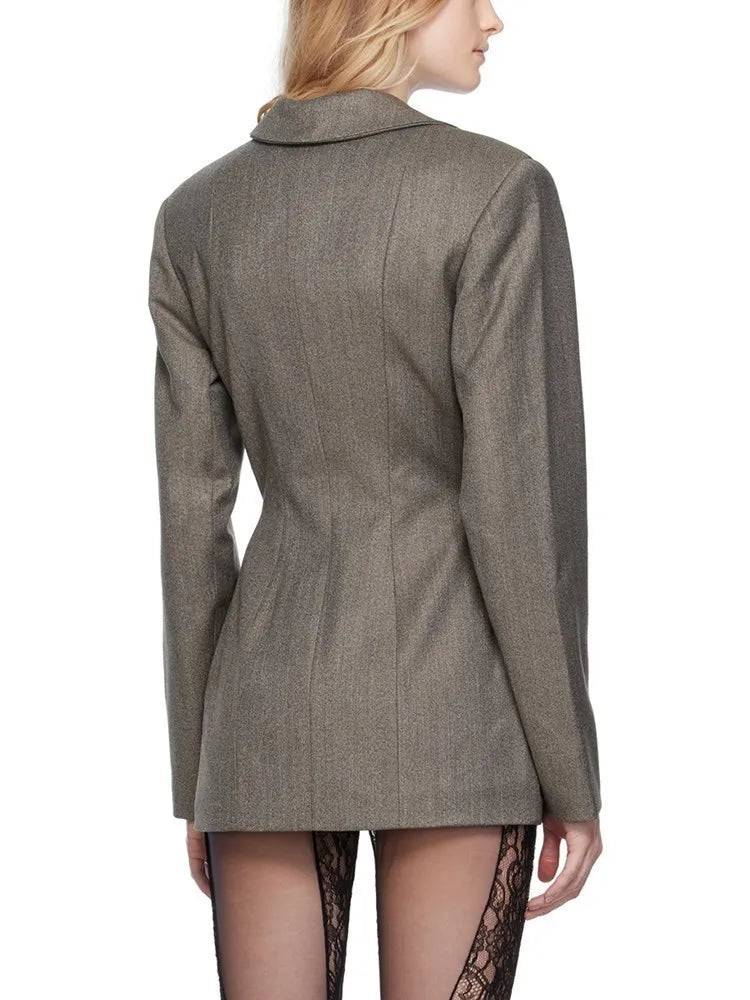Mina Twisted Blazer