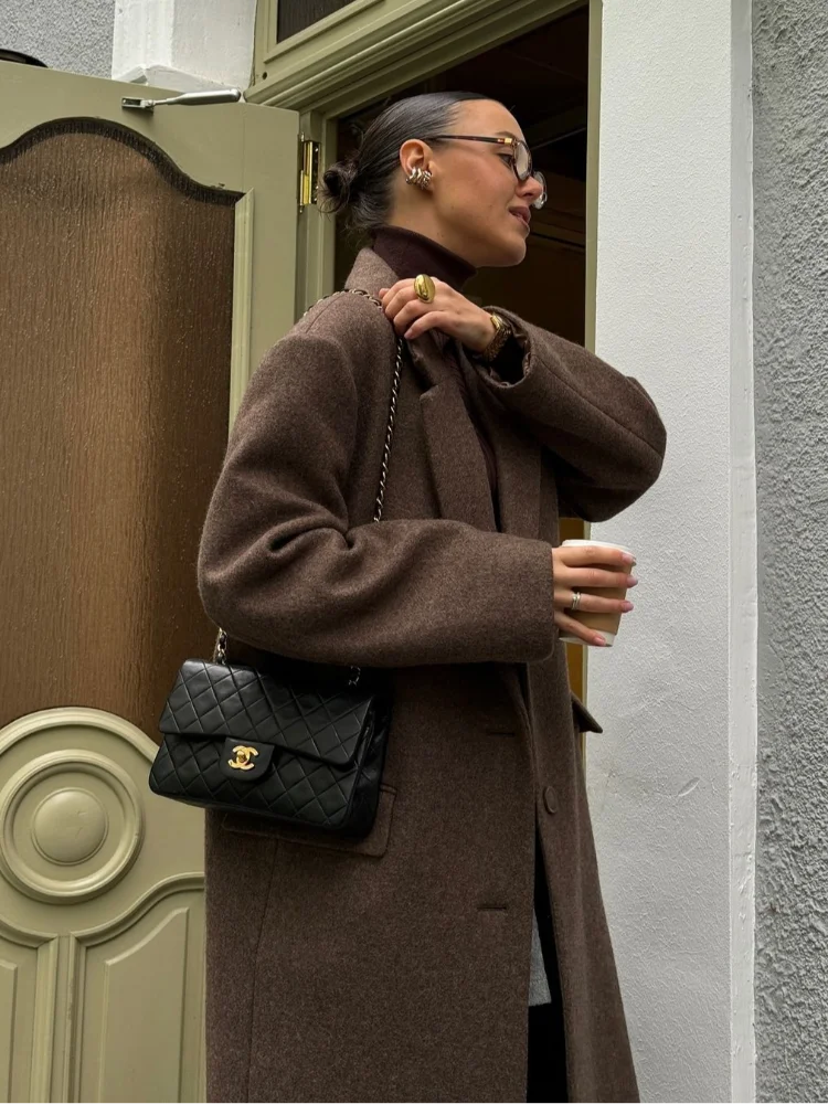 Treix Wool Lapel Coat