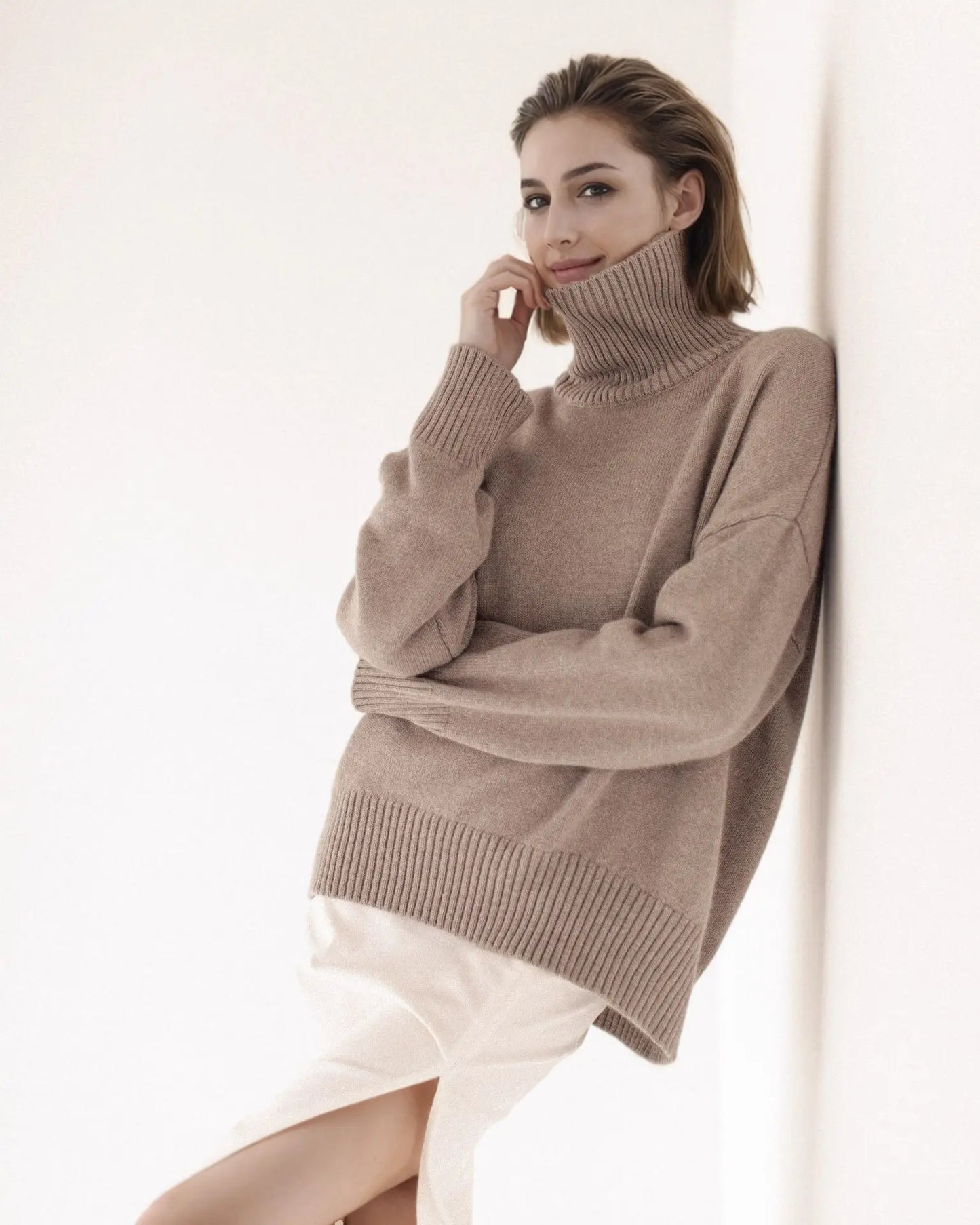 Wynie Mock Neck Knit