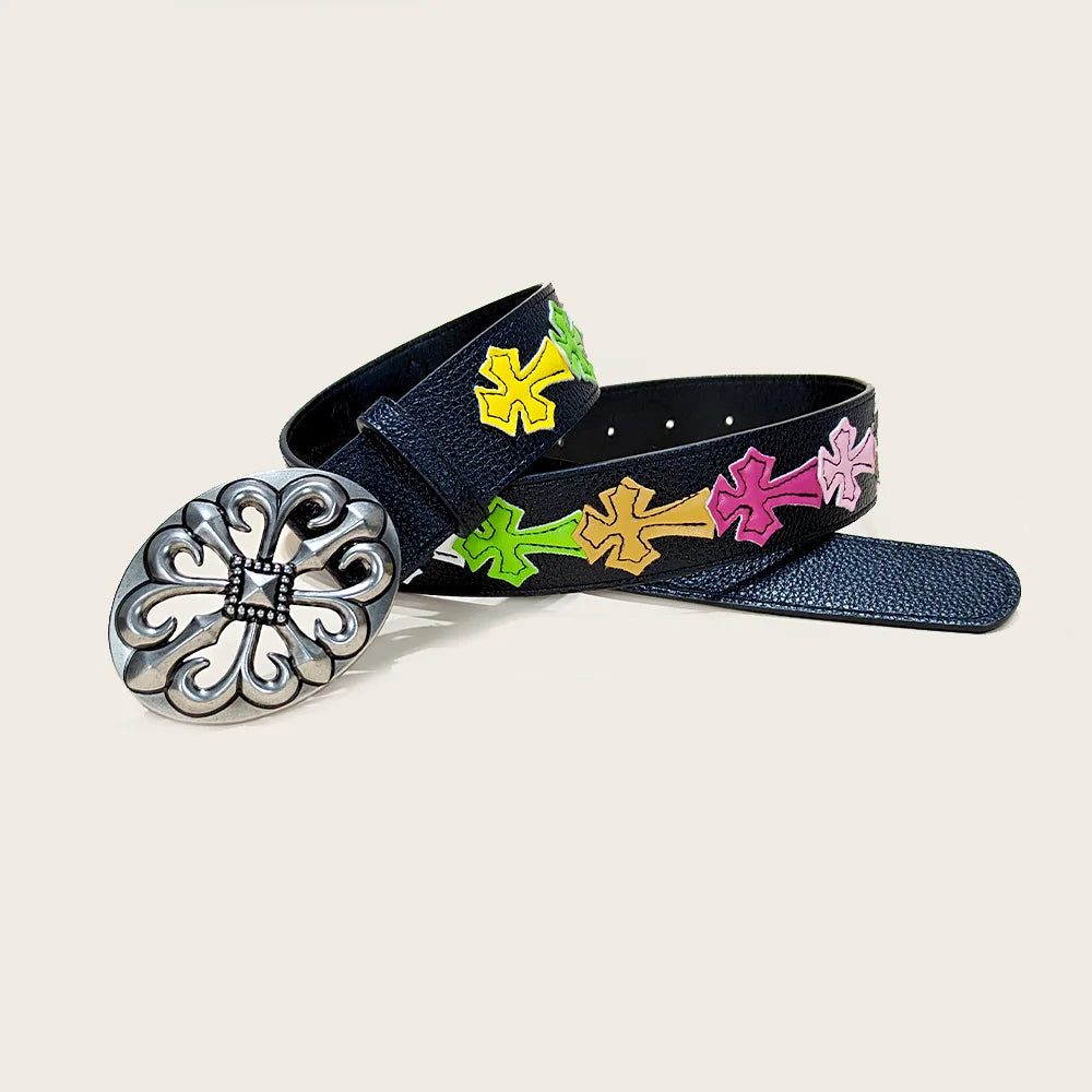 Kami Chrome Buckle Belt