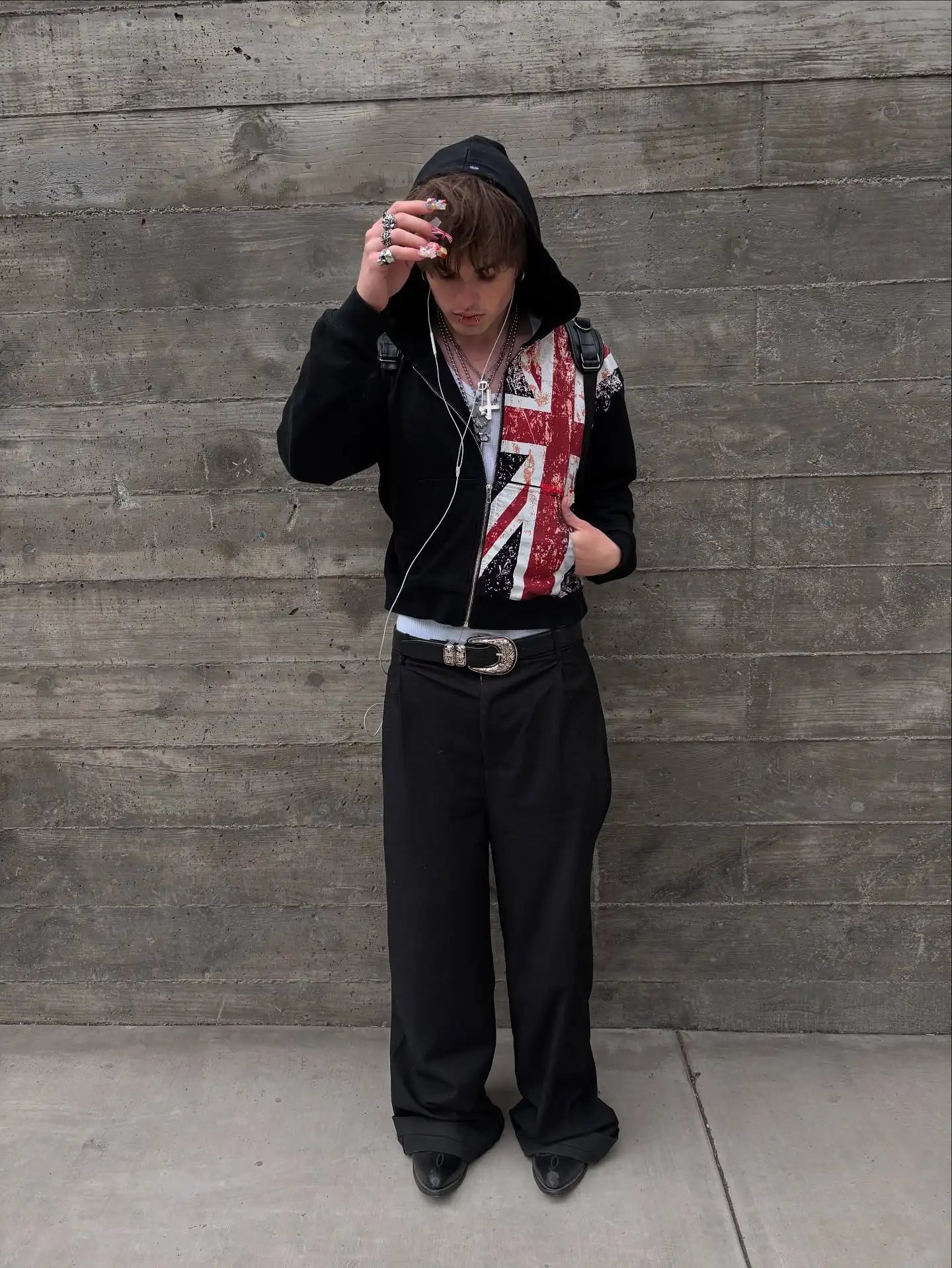 Such a Brit Print Hoodie