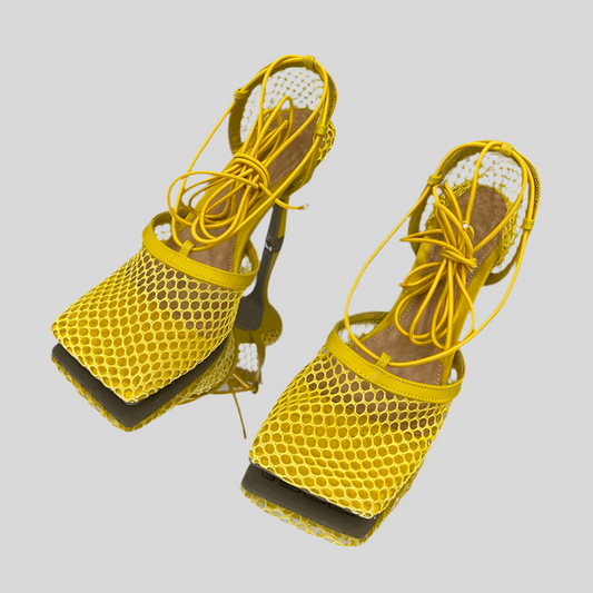 Bahami Mesh Strap Heel