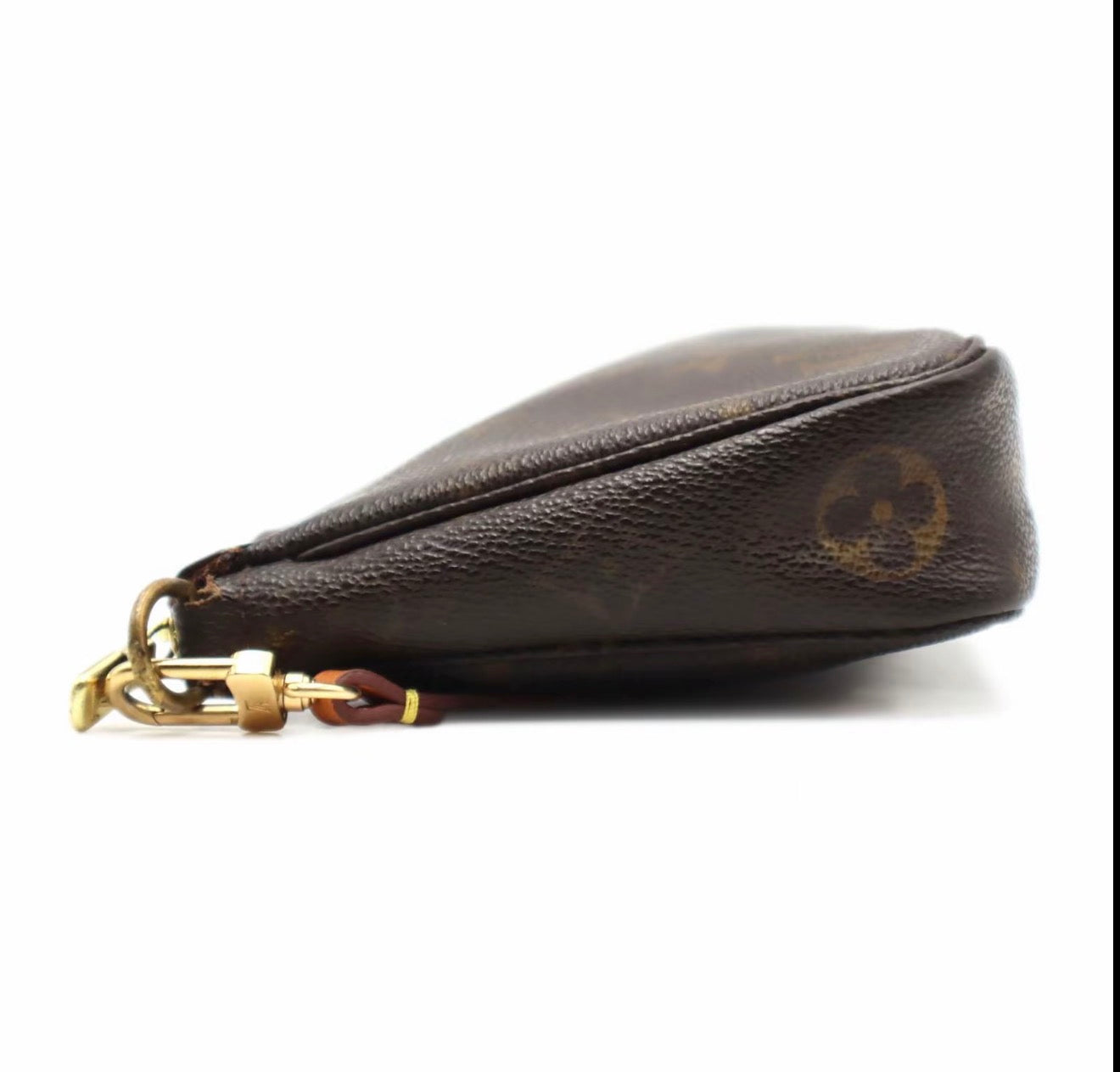 Louis Vuitton Monogram Leather Pouchette
