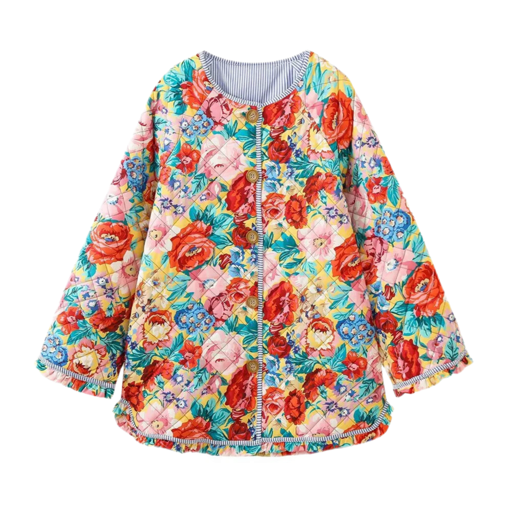 Genine Rose Quilted Coat