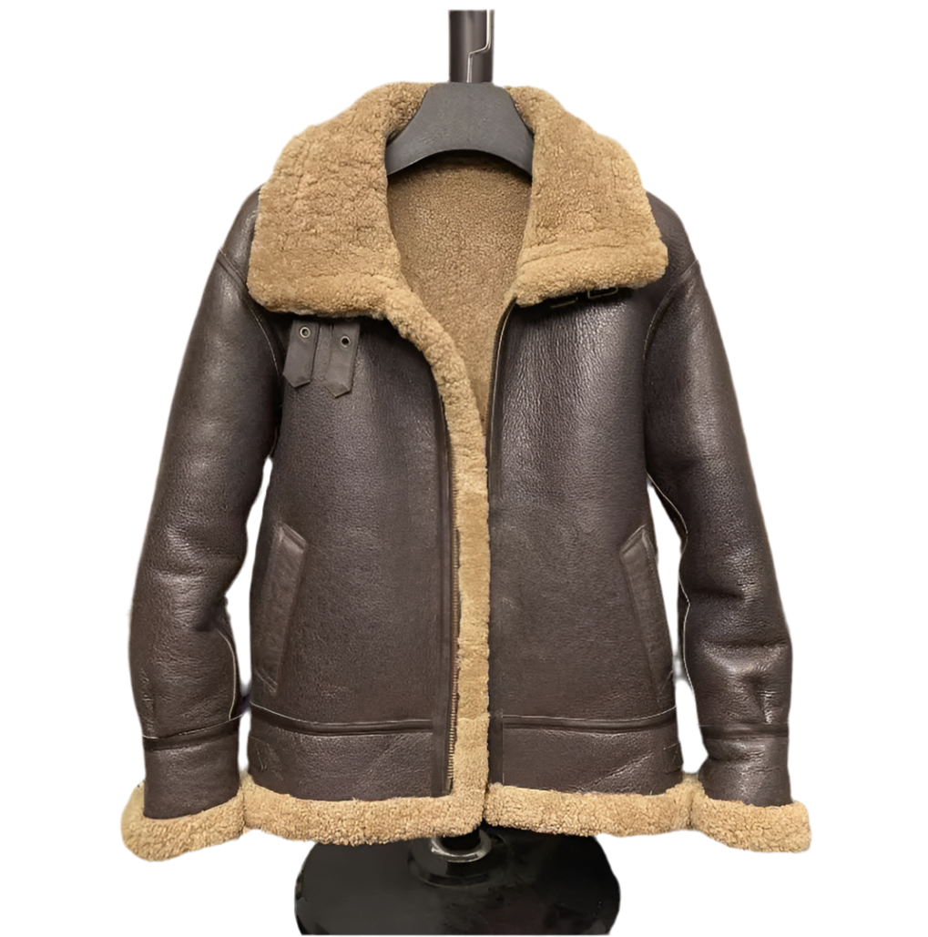Jerri Leather Sherp Jacket