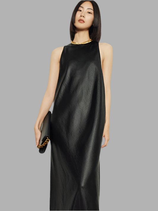 Lori Leather Tank Dress
