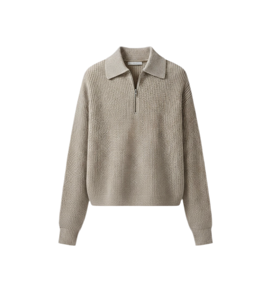 Drew Knit Polo Sweater