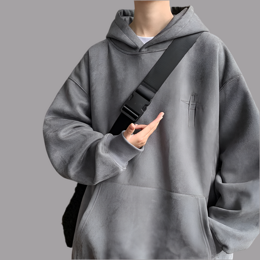 Leo Embroidered Hoodie