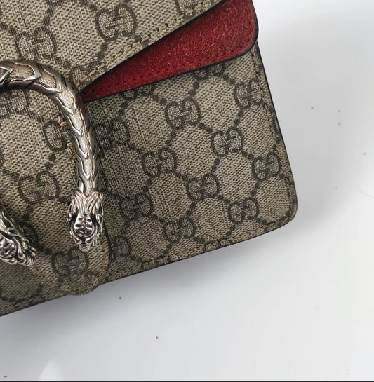 Gucci GG Supreme Coated Canvas Dionysus Chain Bag