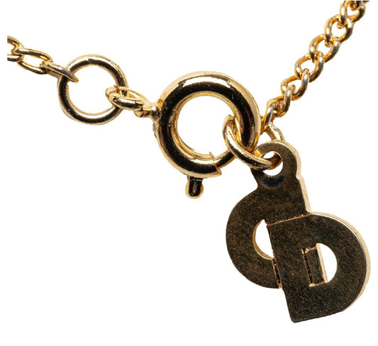 Christian Dior Heart Stone Necklace