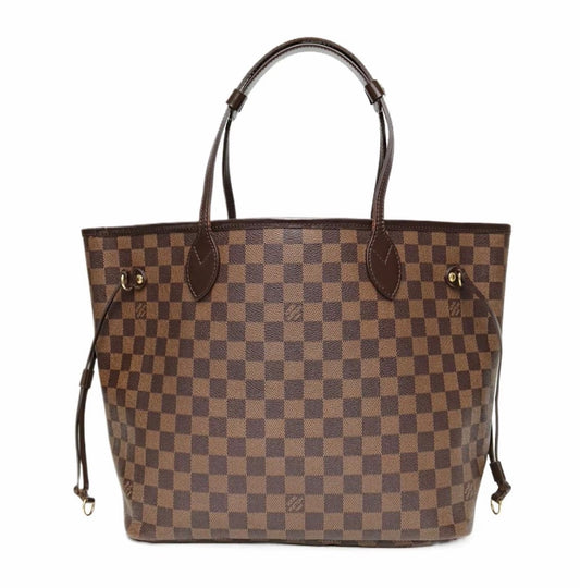 Louis Vuitton Damier Leather Neverfull MM Tote Handbag