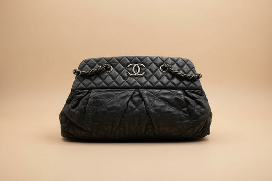 Chanel Iridescent Chic Quilted Bowler Bag