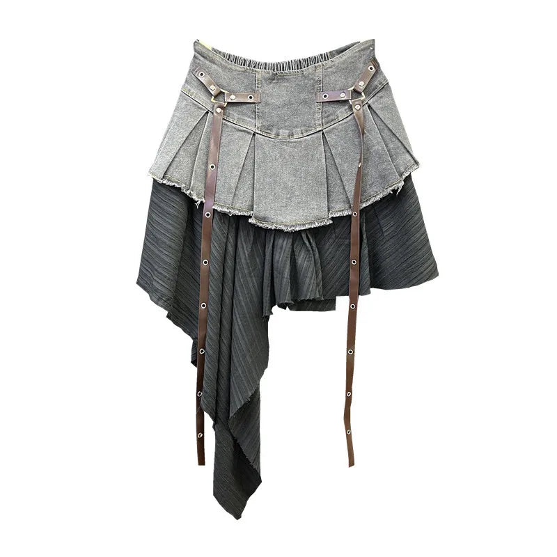 Carmine Layered Skirt