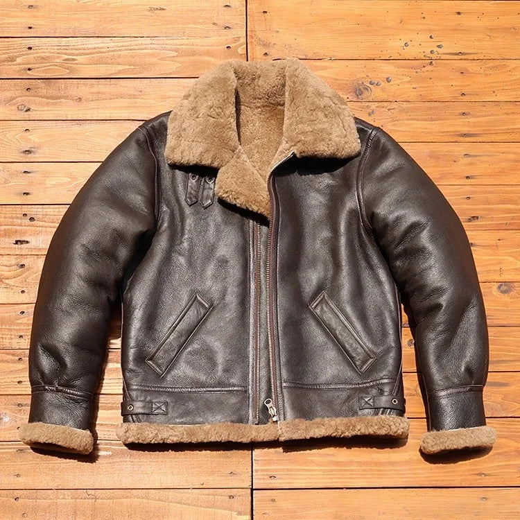 Jerri Leather Sherp Jacket