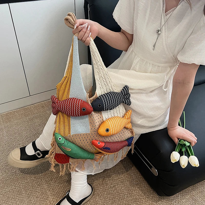Fischer Knit Tote