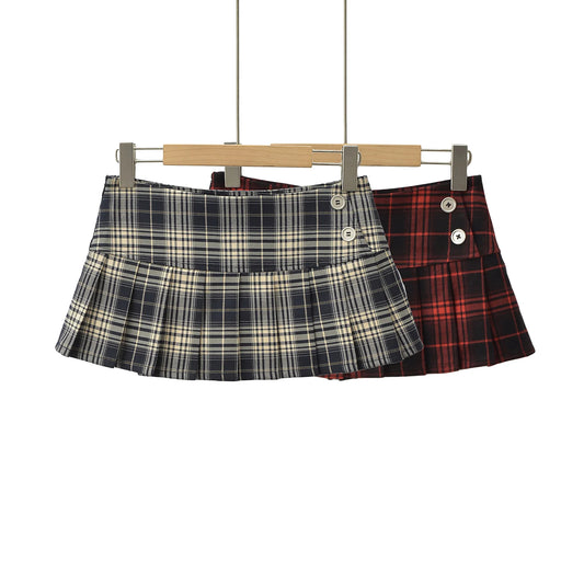 Teana Plaid Mini Skirt