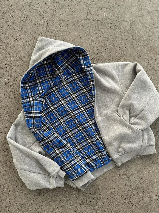 Reversible Flannel Zip