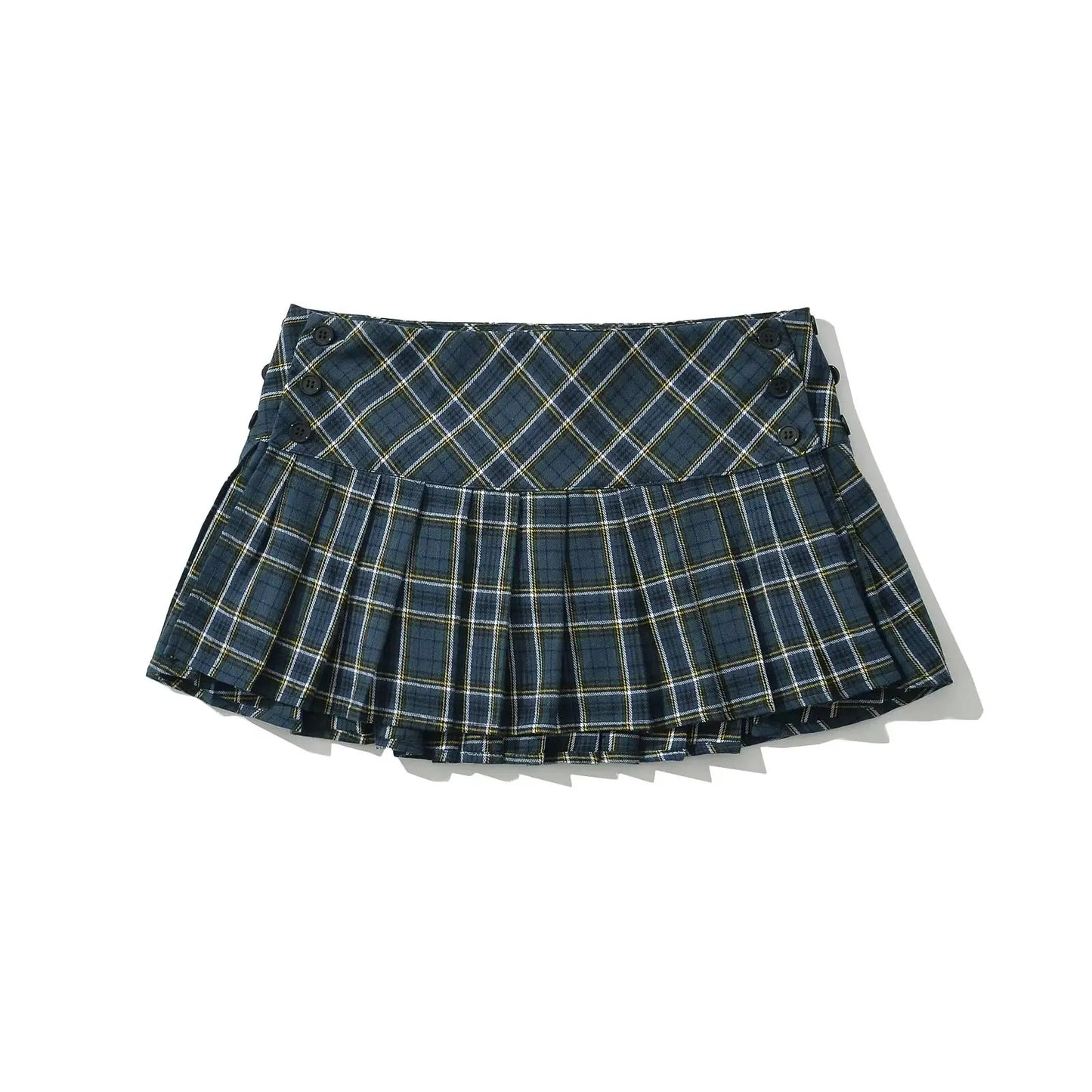 Teana Plaid Mini Skirt
