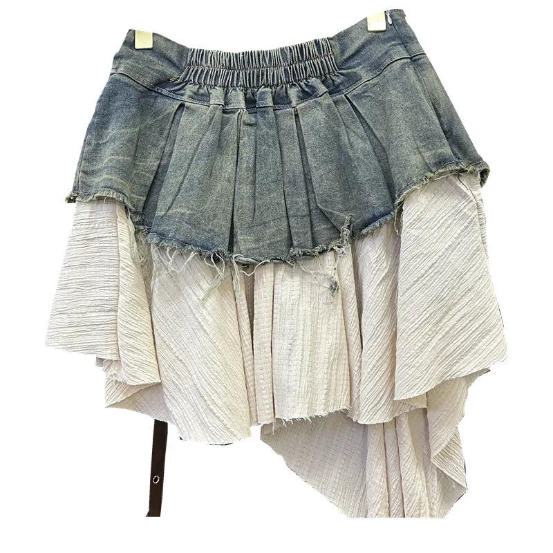 Carmine Layered Skirt