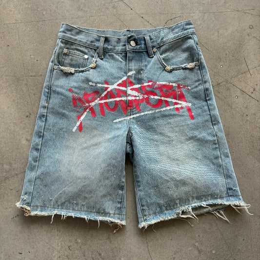 Painted Graffiti Jorts