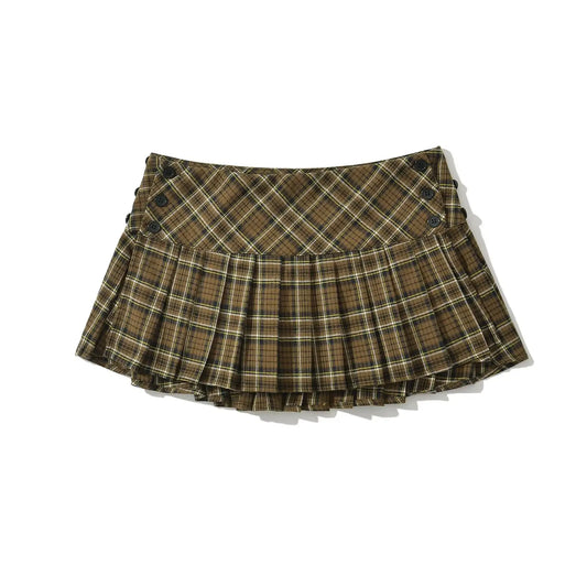 Teana Plaid Mini Skirt