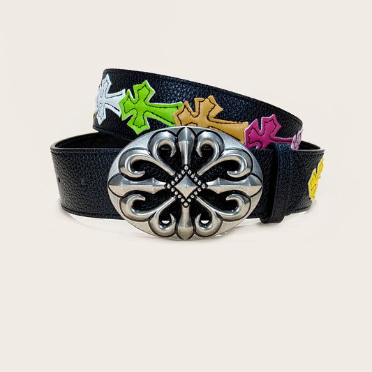Kami Chrome Buckle Belt