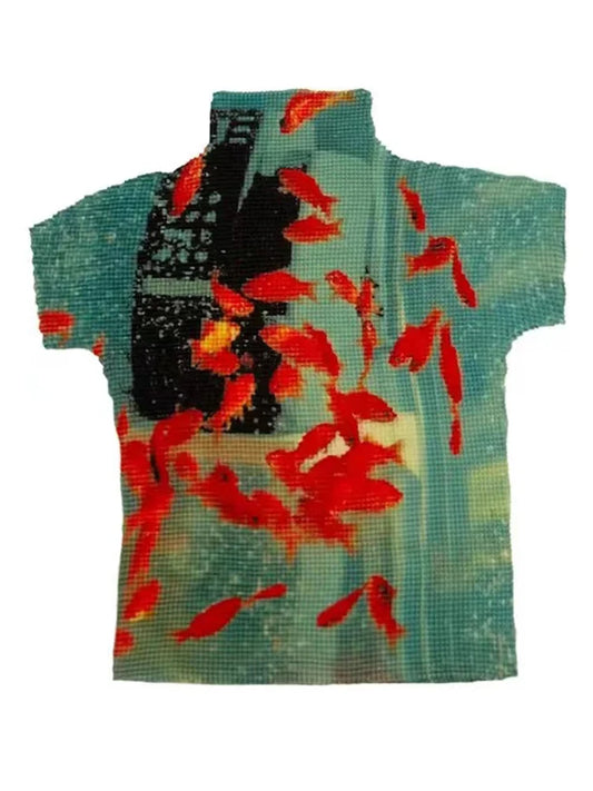 Veronica in Japan Mock Top