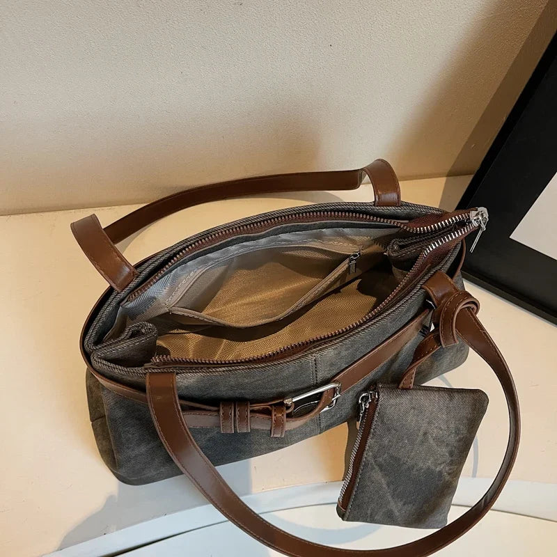 Belt Trim Shoulder Bag